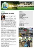 Le bulletin annuel 2013 de OSE est disponible!