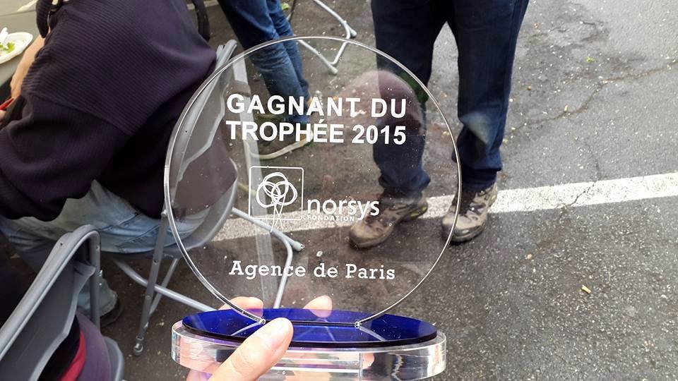Remise à OSE du prix de la fondation norsys le 30 mai