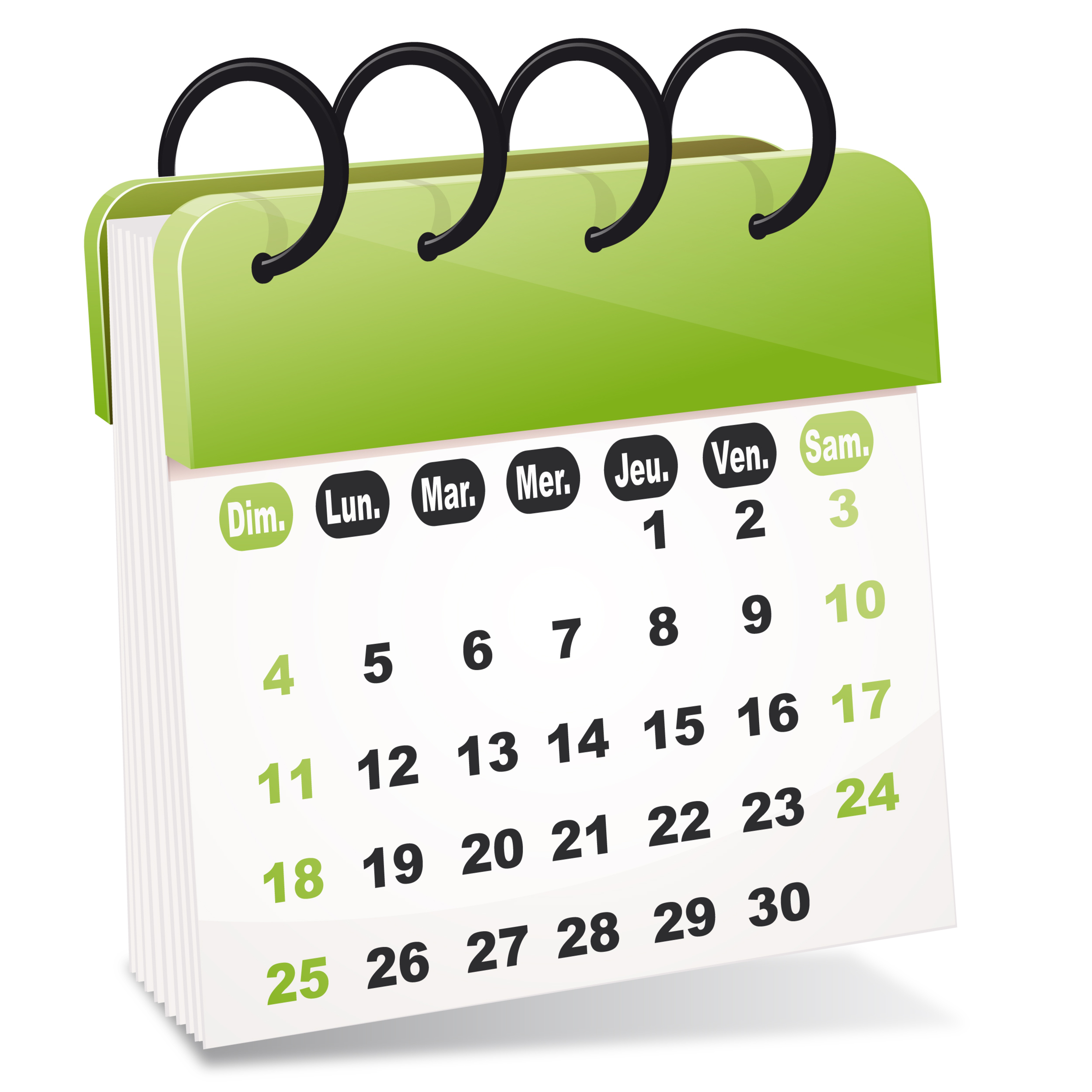 Rejoignez-nous en 2016! Voici le calendrier pour le 1er semestre