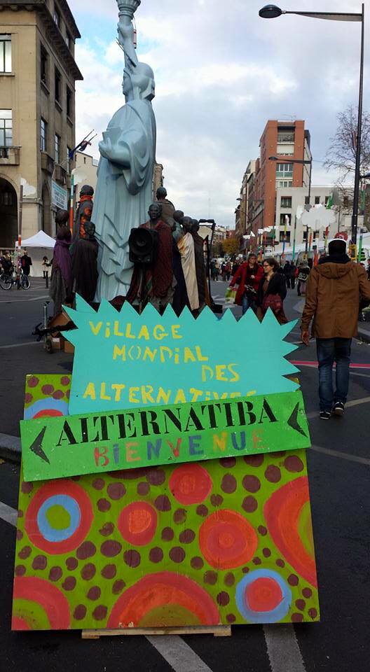 OSE au village Alternatiba de Montreuil pour la COP 21