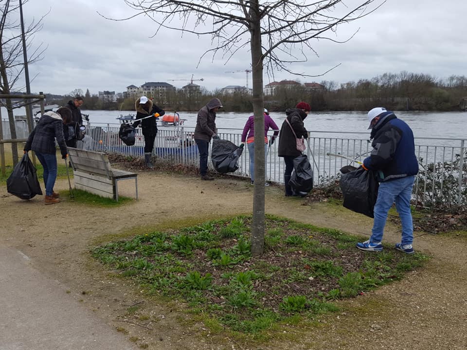 Belle opération à Villeneuve Triage samedi 16 mars!