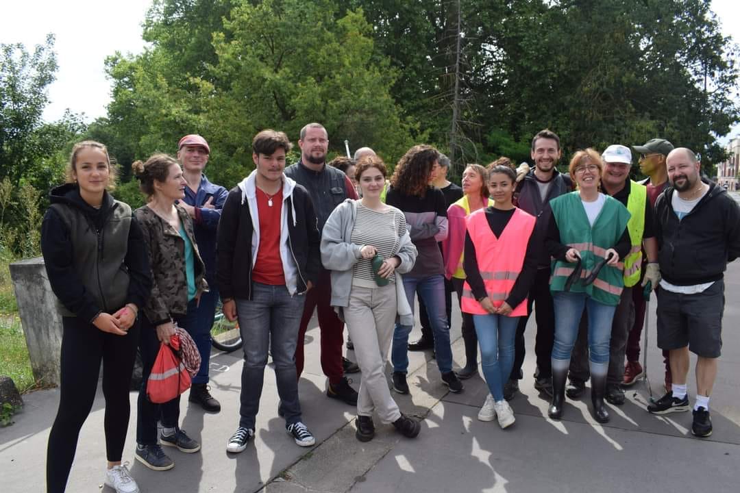 Opération de nettoyage OSE Choisy-le-Roi