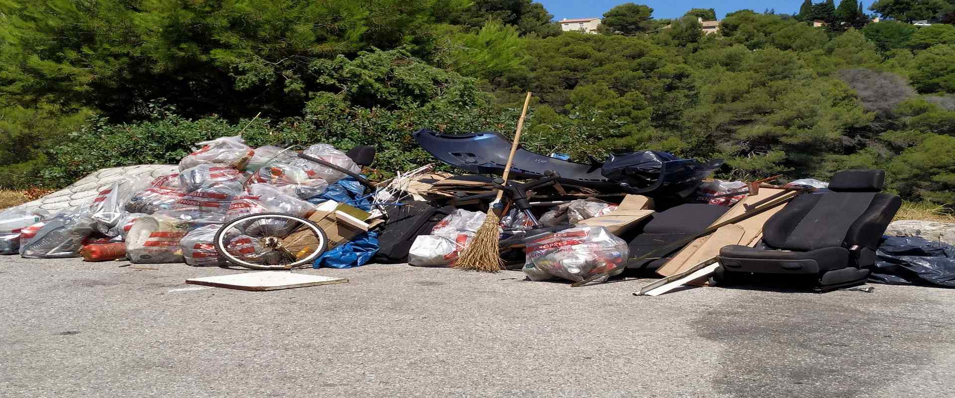 Evacuation de déchets dans le Sud de la France